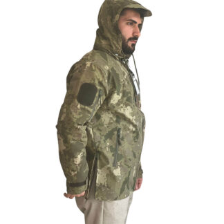 TSK Kamuflaj İçi Polarlı Softshell Su Geçirmez Tactical Mont